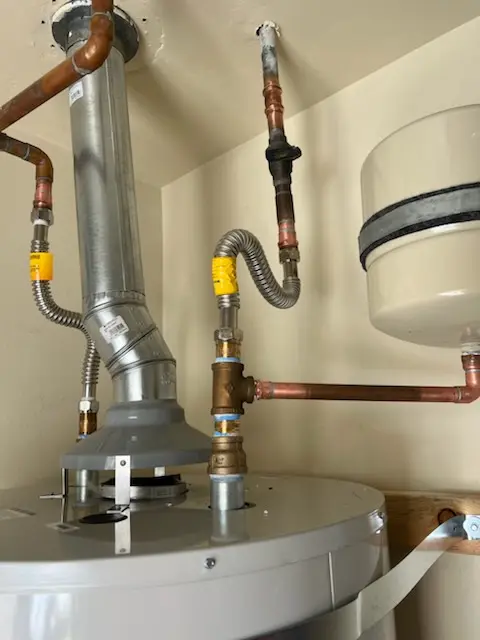 Water heater installation and plumbing repair in Hansen Dam